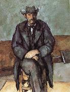 Paul Cezanne farmers sitting USA oil painting artist
